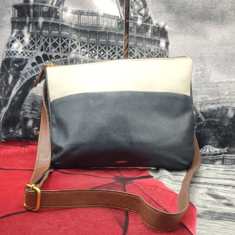 Fossil Two Tone Crossbody